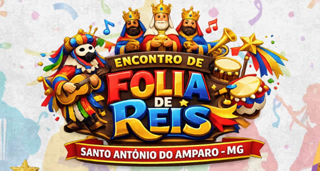 Santo Antônio do Amparo celebra a tradição no Encontro de Folias de Reis